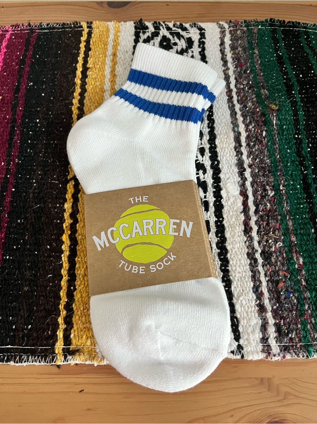 Upstate Stock Mccarren Tube Socks, Two, Nwt — image 5 of 8